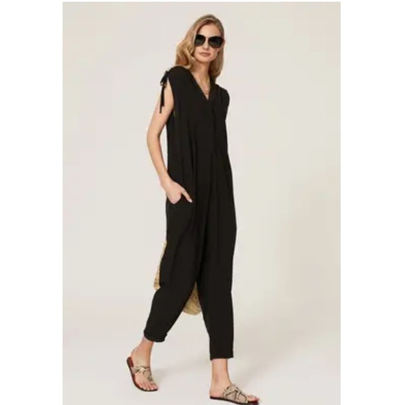 Hatch twilight v neck jumpsuit size 1 / small - Picture 2 of 9